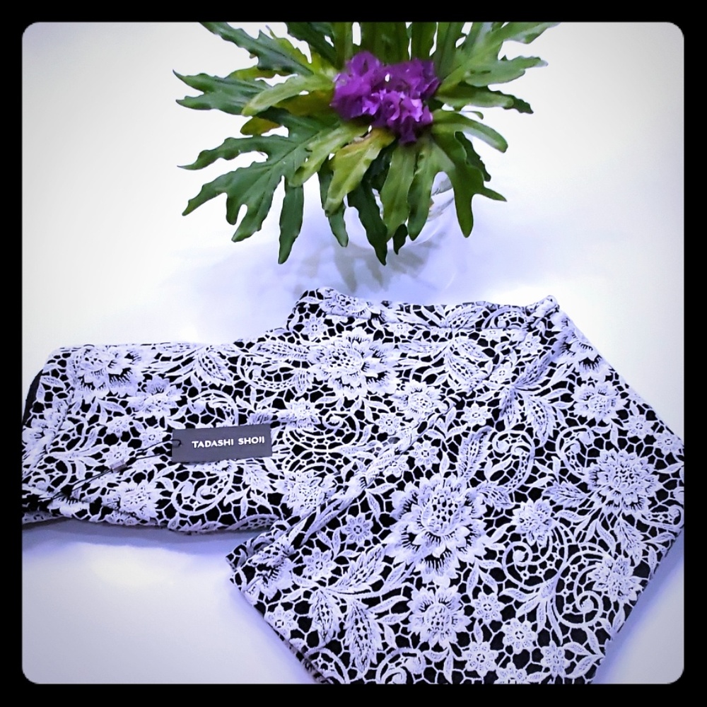 Tadashi  Shoji Angeline Lace Pants